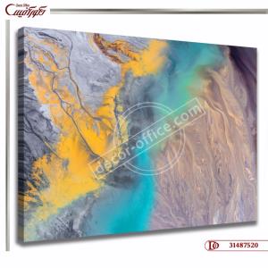 تابلو دکوراتیو انتزاعی کد R7520