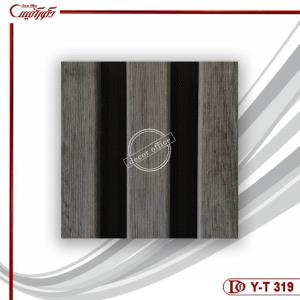 دیوارپوش ترمووال خاکستری تیره 319