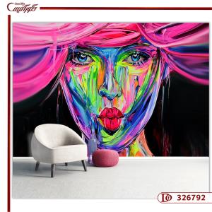 پوستر دیواری چهره اسپرت هنری 326792