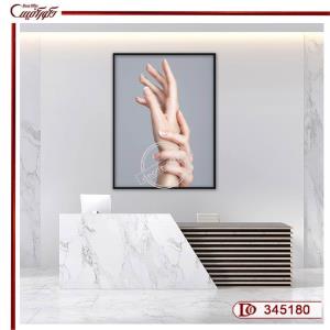 تابلو دکوراتیو کلینیک پوست و زیبایی R345180