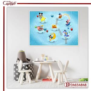تابلو دکوراتیو اتاق کودک کارتونی R34654848