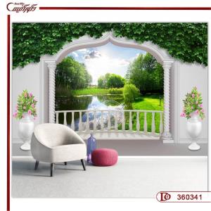 پوستر دیواری تراس منظره و طبیعت 360341