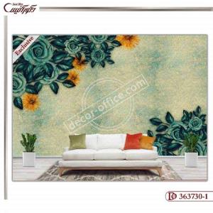 پوستر دیواری گل سه بعدی 730-1