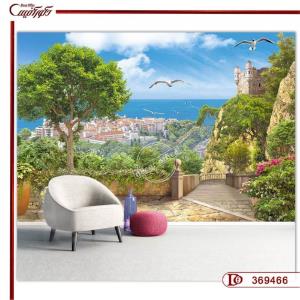 کاغذ دیواری منظره ساحلی شهری 369456