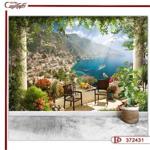 پوستر دیواری تراس مجازی دریاچه 372431