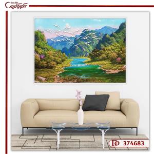 تابلو دیواری جنگل R374683