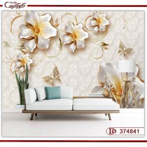 پوستر دیواری سه بعدی گل 374841