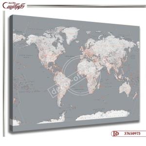 تابلو نقشه R0973