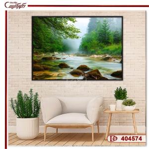 تابلو طبیعت | آرامش در قلب جنگل | R404574