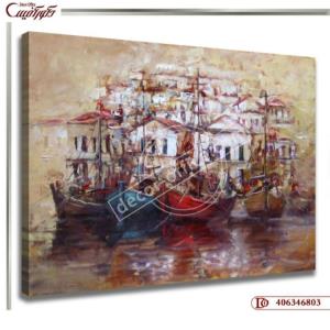 تابلو دکوراتیو منظره دریا R6803