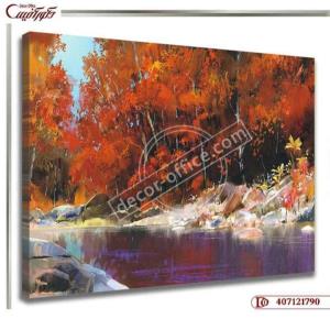 تابلو منظره جنگل R1790