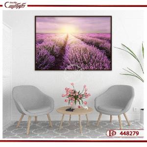 تابلو دکوراتیو مزرعه لاوندر R448279