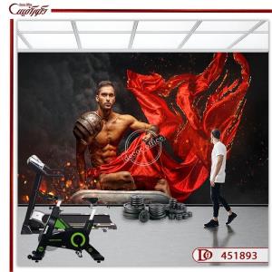 پوستر سه بعدی بدنساز رومی 451893