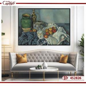 تابلو نقاشی میز و میوه R452826