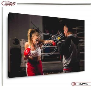 تابلو دیواری ورزشی بوکس R4985