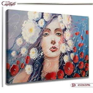 تابلو دیواری چهره R5196