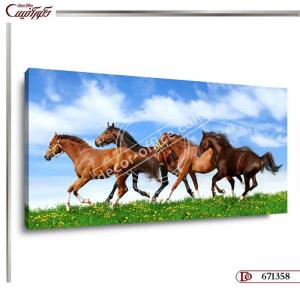 تابلو دیواری اسب E1358