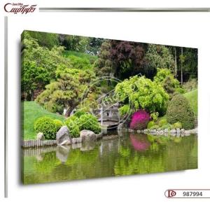 تابلو دیواری منظره جنگلی R7994