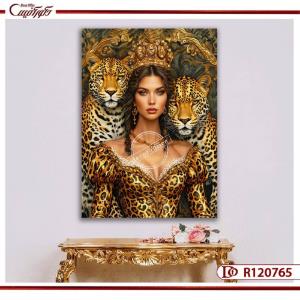 تابلو مدرن ملکه یوزها R120765