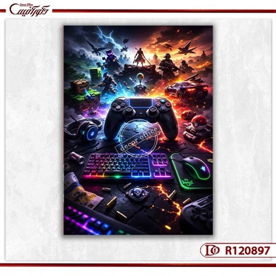 تابلو گیمینگ دنیای بازی R120897