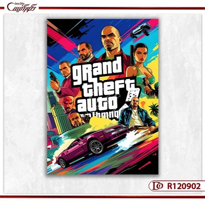 تابلو جی تی ای GTA R120902