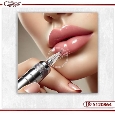 تابلو کلینیک زیبایی تزریق ژل لب S120864