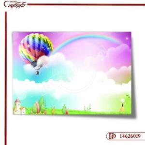 کاغذ دیواری سه بعدی دخترانه 6019