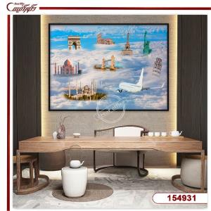 تابلوی سفر در ابرها R154931