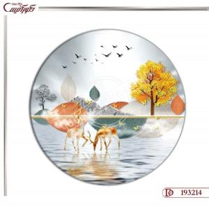 تابلو دایره مدرن C3214