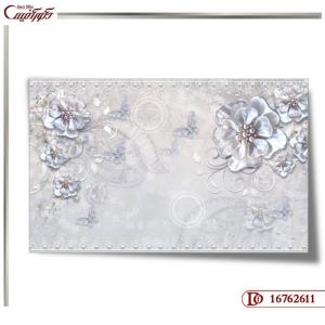 کاغذ دیواری سه بعدی گل 2611