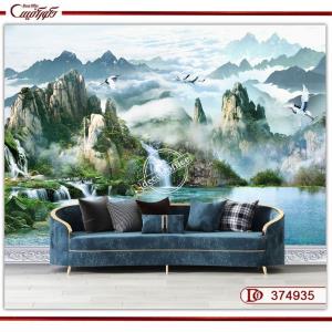 کاغذ دیواری منظره سه بعدی 374935