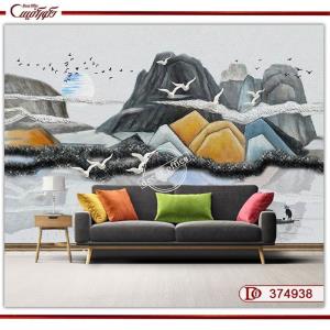 پوستر دیواری منظره مدرن 374938 