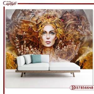 پوستر دیواری چهره مدرن 37856648