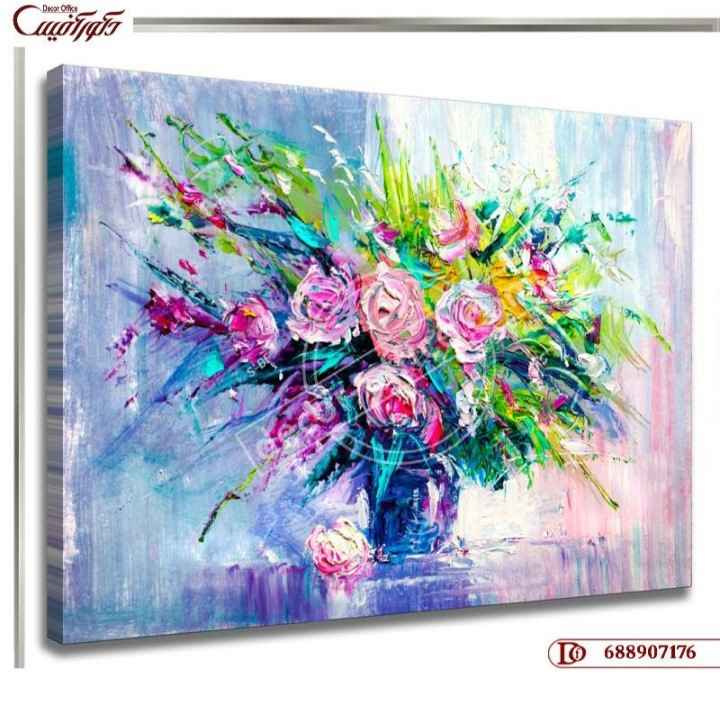 تابلو گل های نقاشی