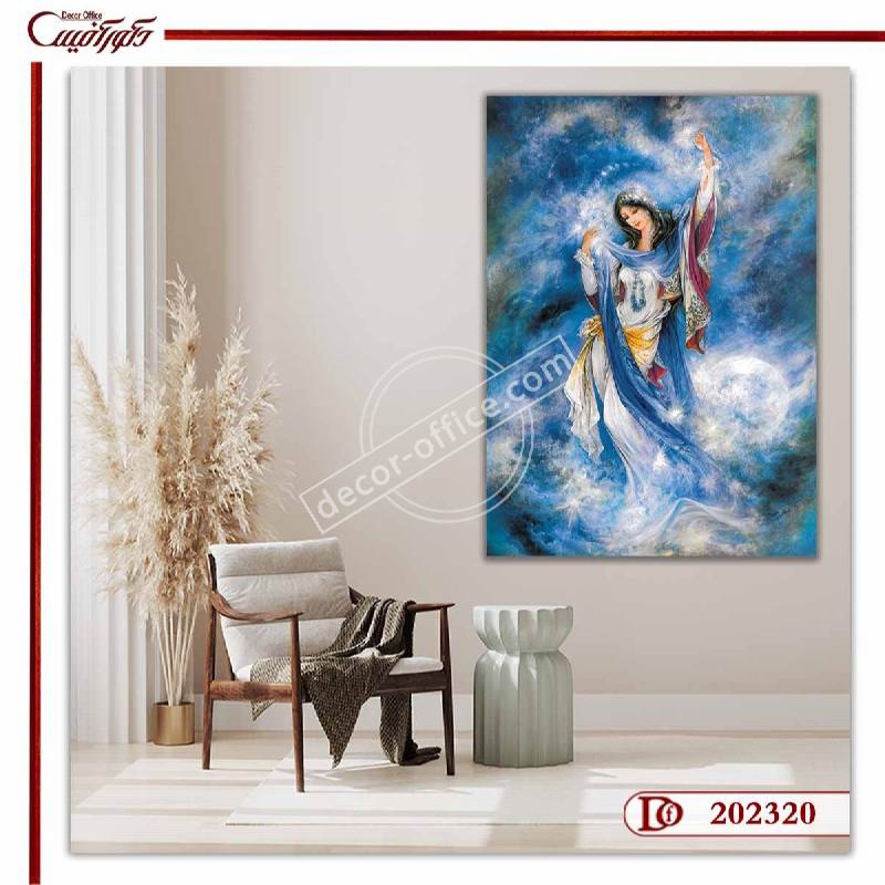 تابلو مینیاتور ستاره صبح اثر استاد فرشچیان